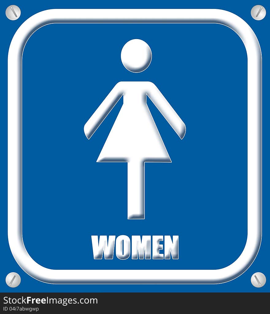 Women Sign 3d