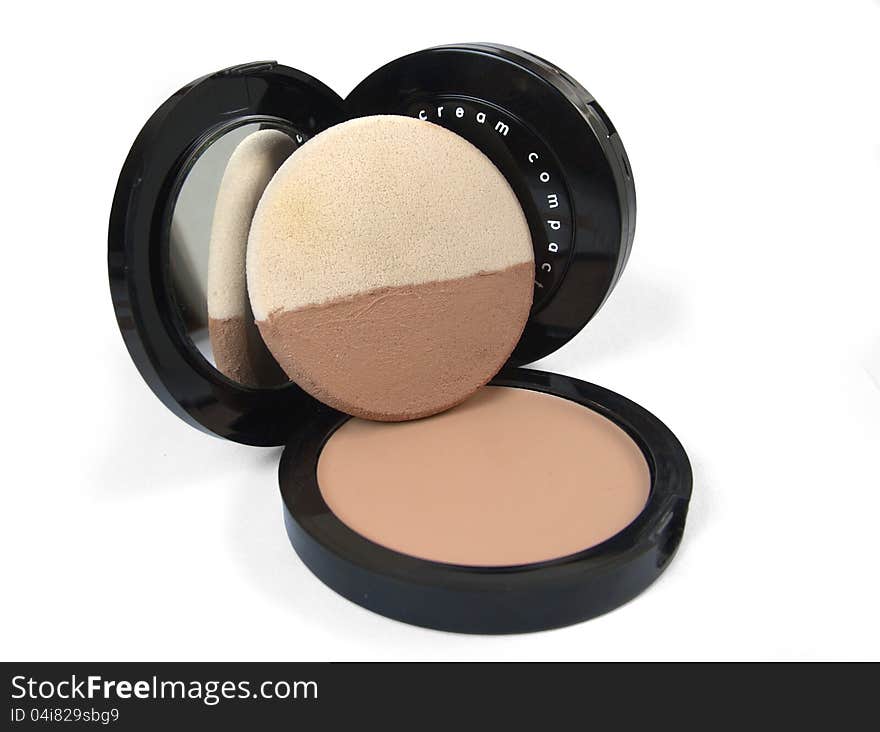 Cream Compact. Black cosmetcs series cream compact