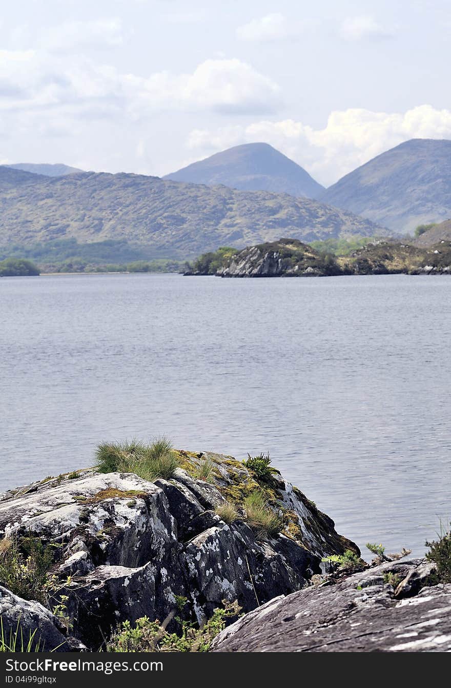 Killarney National Park - Ireland. Upper lough.