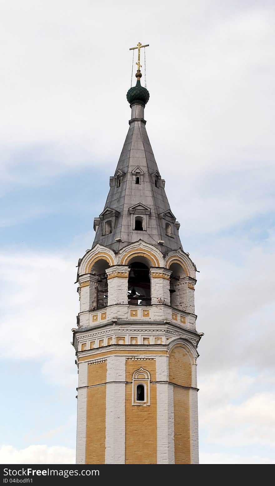 Bell Tower Of The Orthodox Church