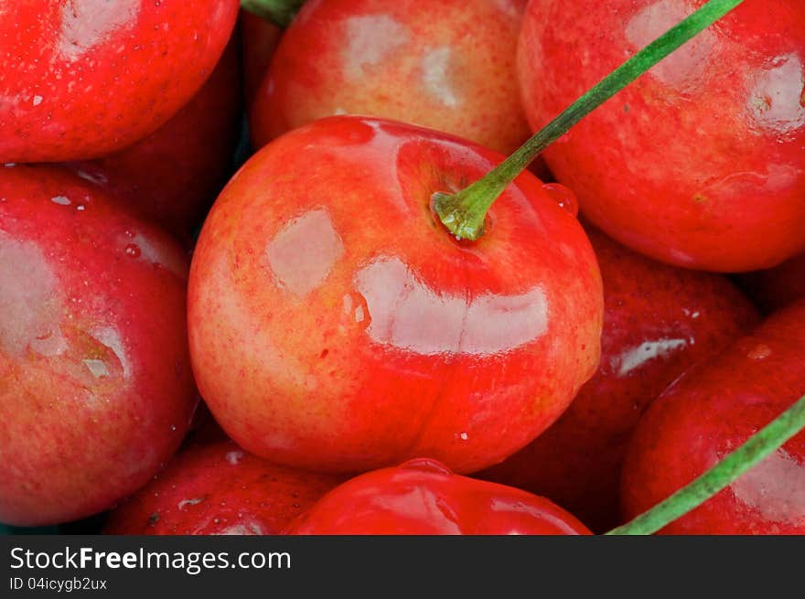 Fresh Cherry background