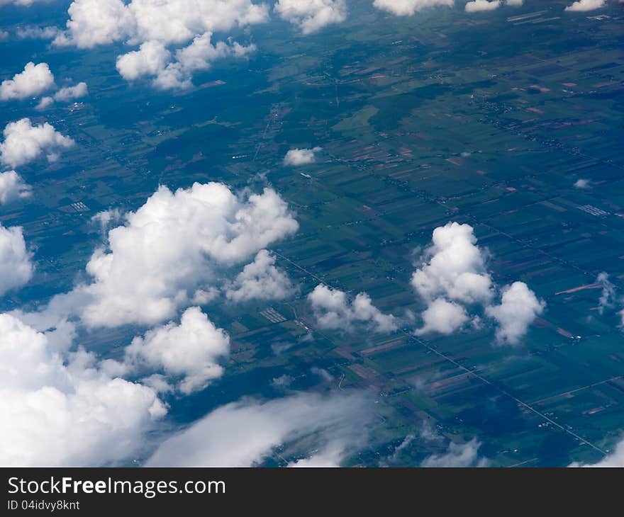 Blue Sky With Clouds