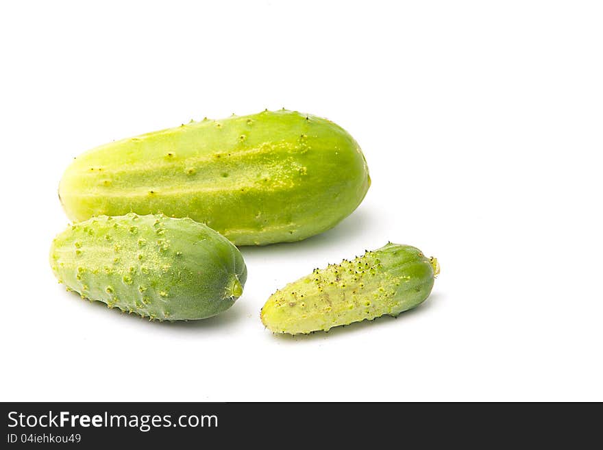 Still-life with cucumbers