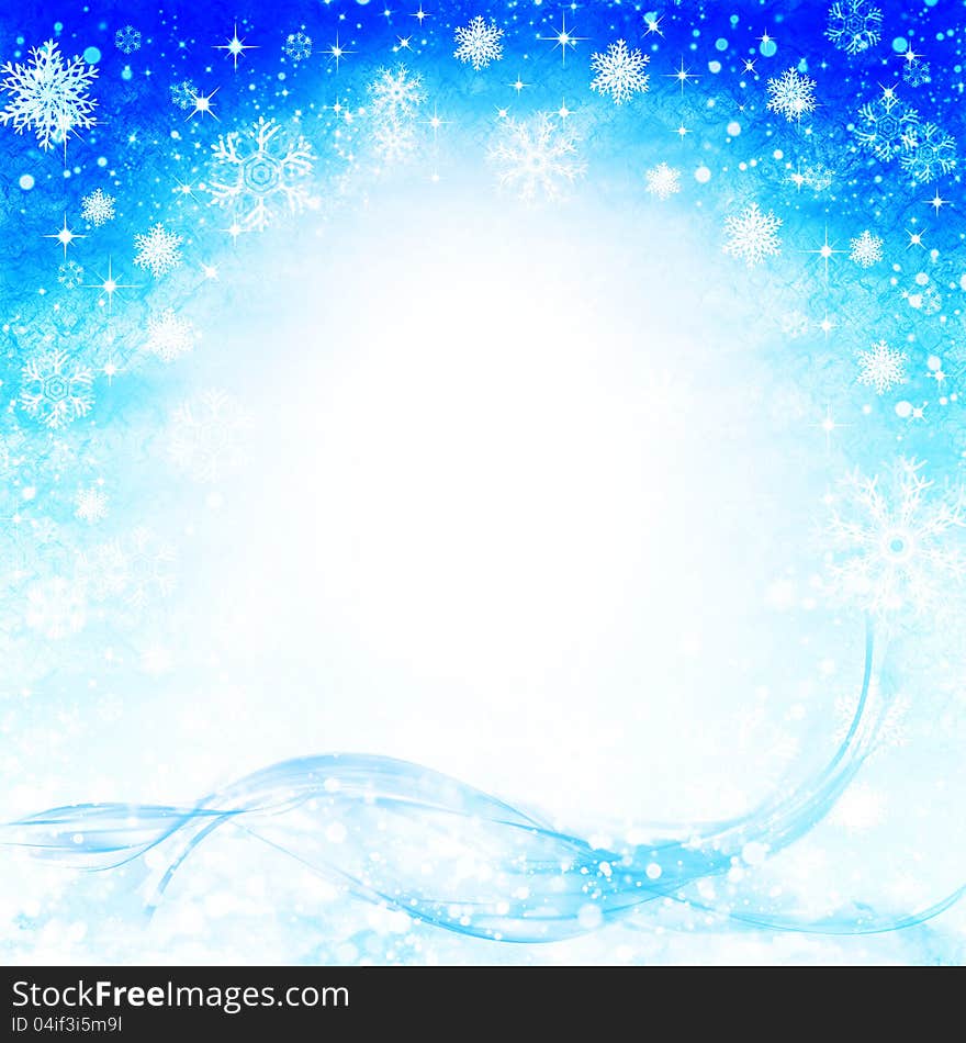 Abstract winter backgrounds