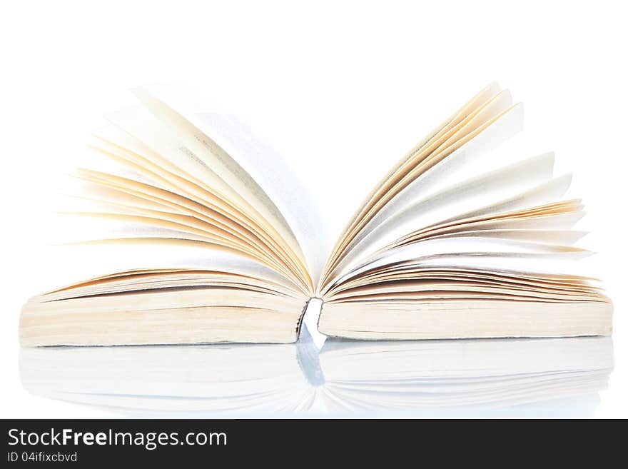 Open Book Encyclopedia on a white background. Open Book Encyclopedia on a white background.