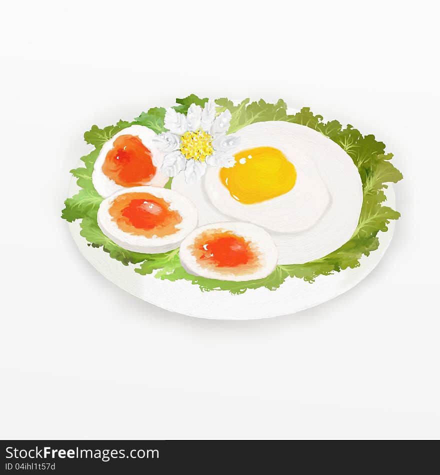 Fried egg sunnyside up