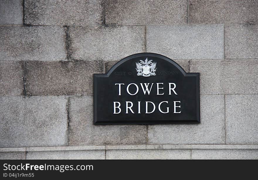 Tower Bridge.