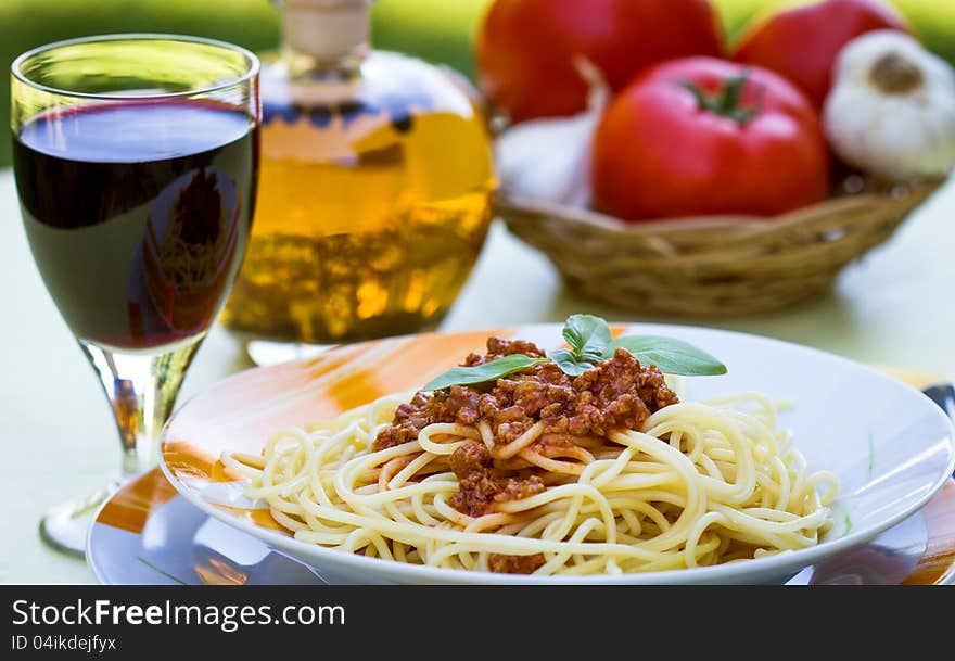 Spaghetti bolognese