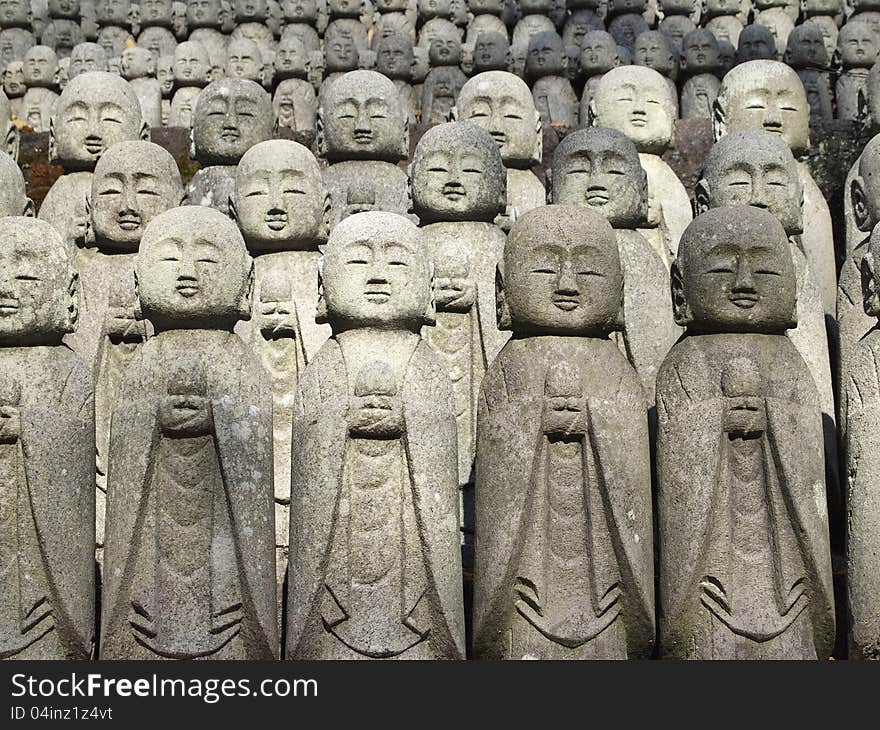 Group Of Buddhas Statue