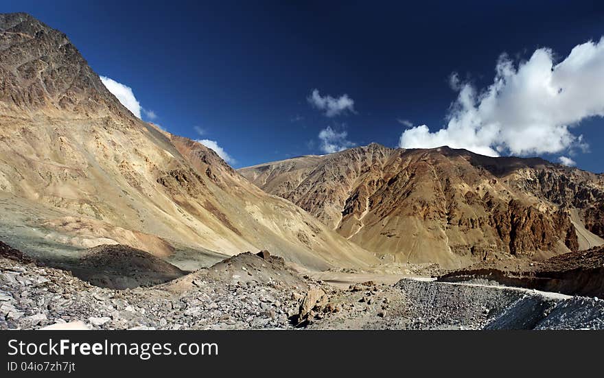 Mountain landscape. Zanskar