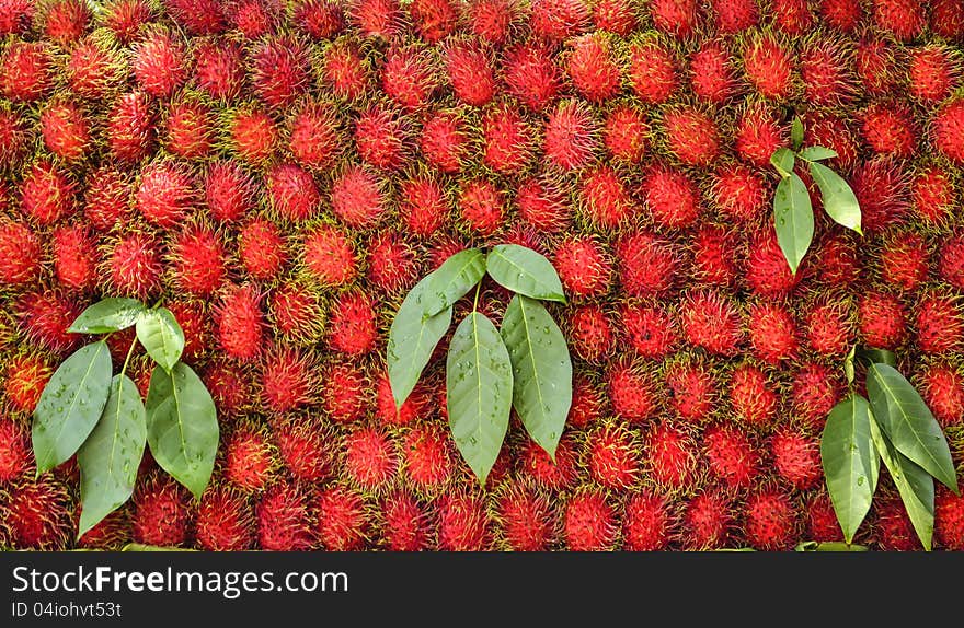 Fruit sold in the bazaar. Arranged in an orderly manner and a high wall. Fruit sold in the bazaar. Arranged in an orderly manner and a high wall.