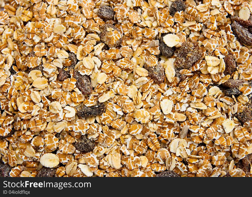 Muesli background