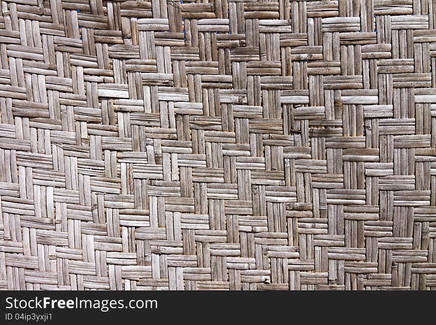 Palm leaves straws background