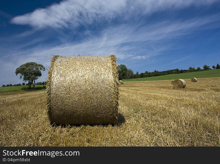 Bales Of Straw