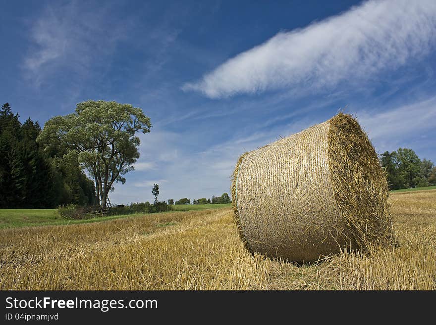 Straw bales