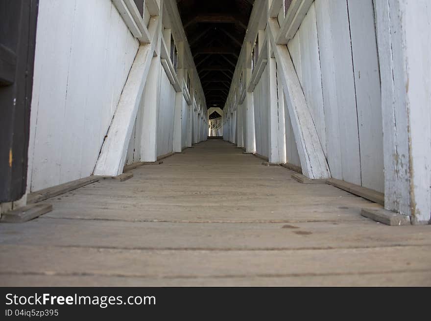 Wooden tunnel