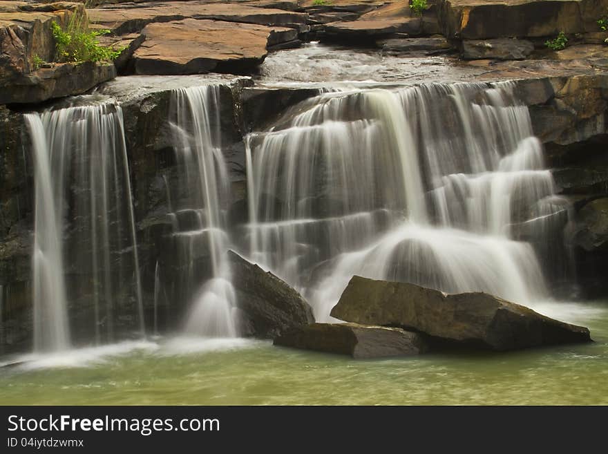 Waterfall from the big rock