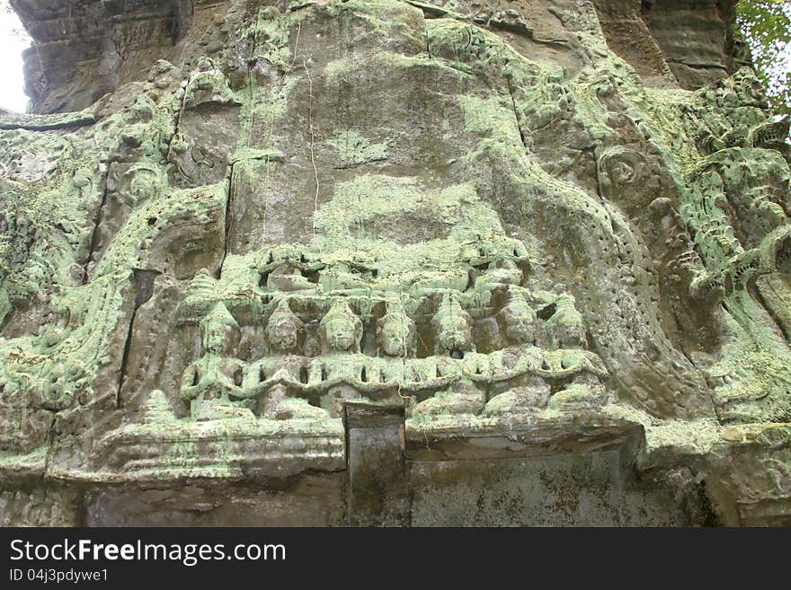 Ancieht Ta Prohm Prasat, Siamreap, Khmer Republic