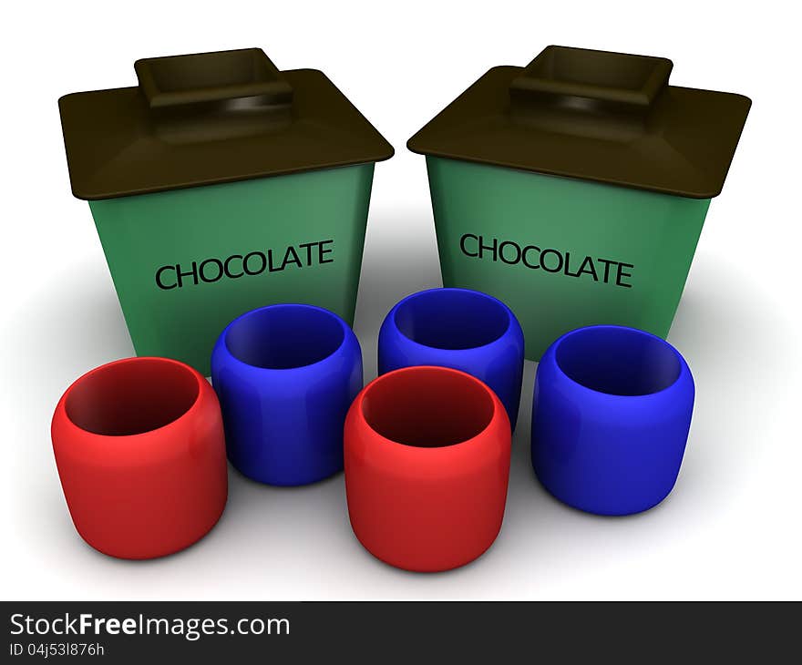 Chocolate container