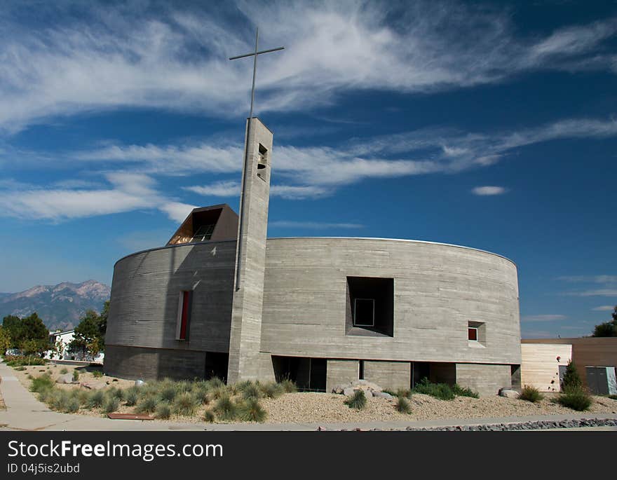 Image of a Christian church in Salt Lake City, Utah