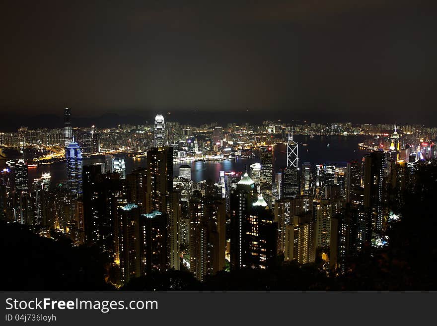 Hong Kong Night View