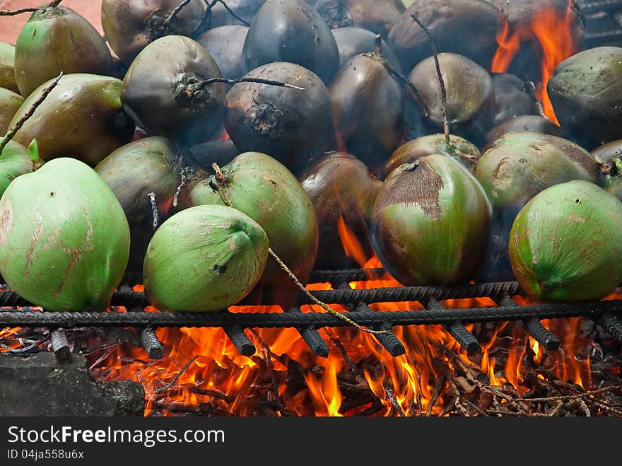 Burnt Coconuts