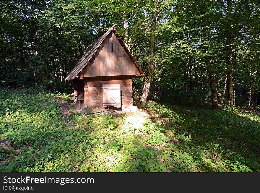 Wooden chalet