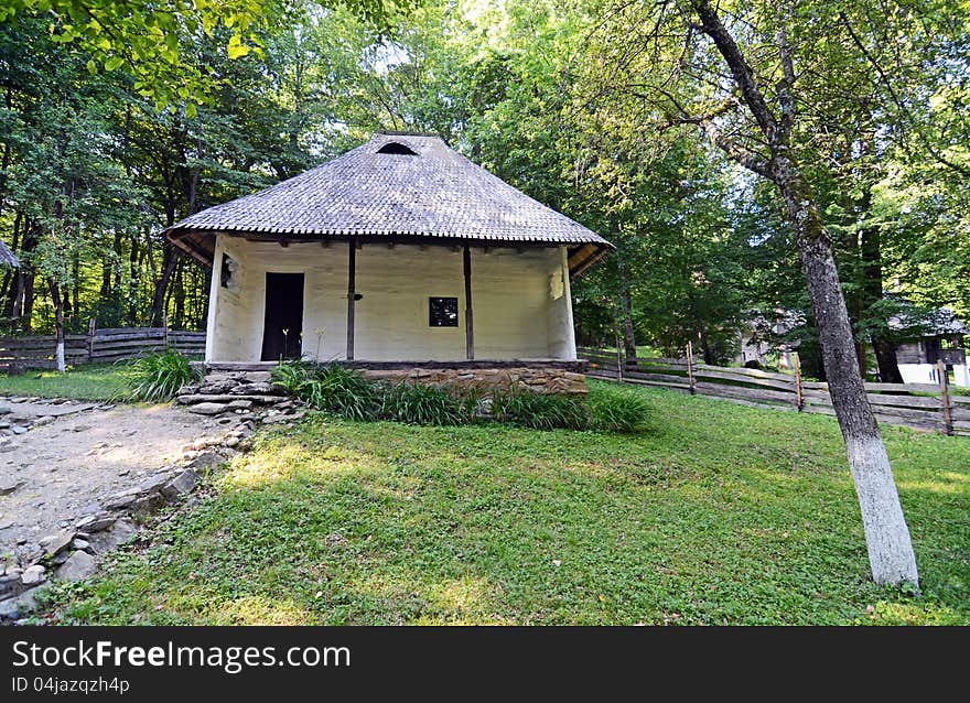 Water mill in the forest traditional in Transylvania land of Romania. Water mill in the forest traditional in Transylvania land of Romania