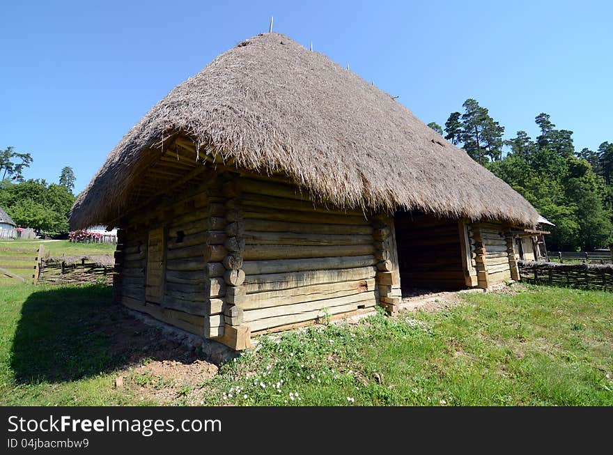 Old Rustic Wooden House