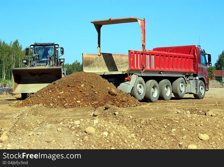 Sand And Truck