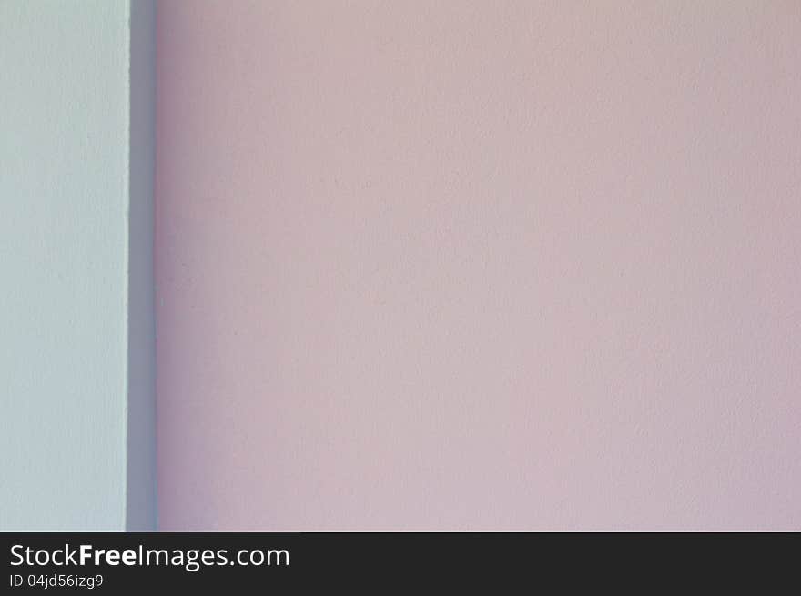 Concrete pillars with a pink and white. Concrete pillars with a pink and white.