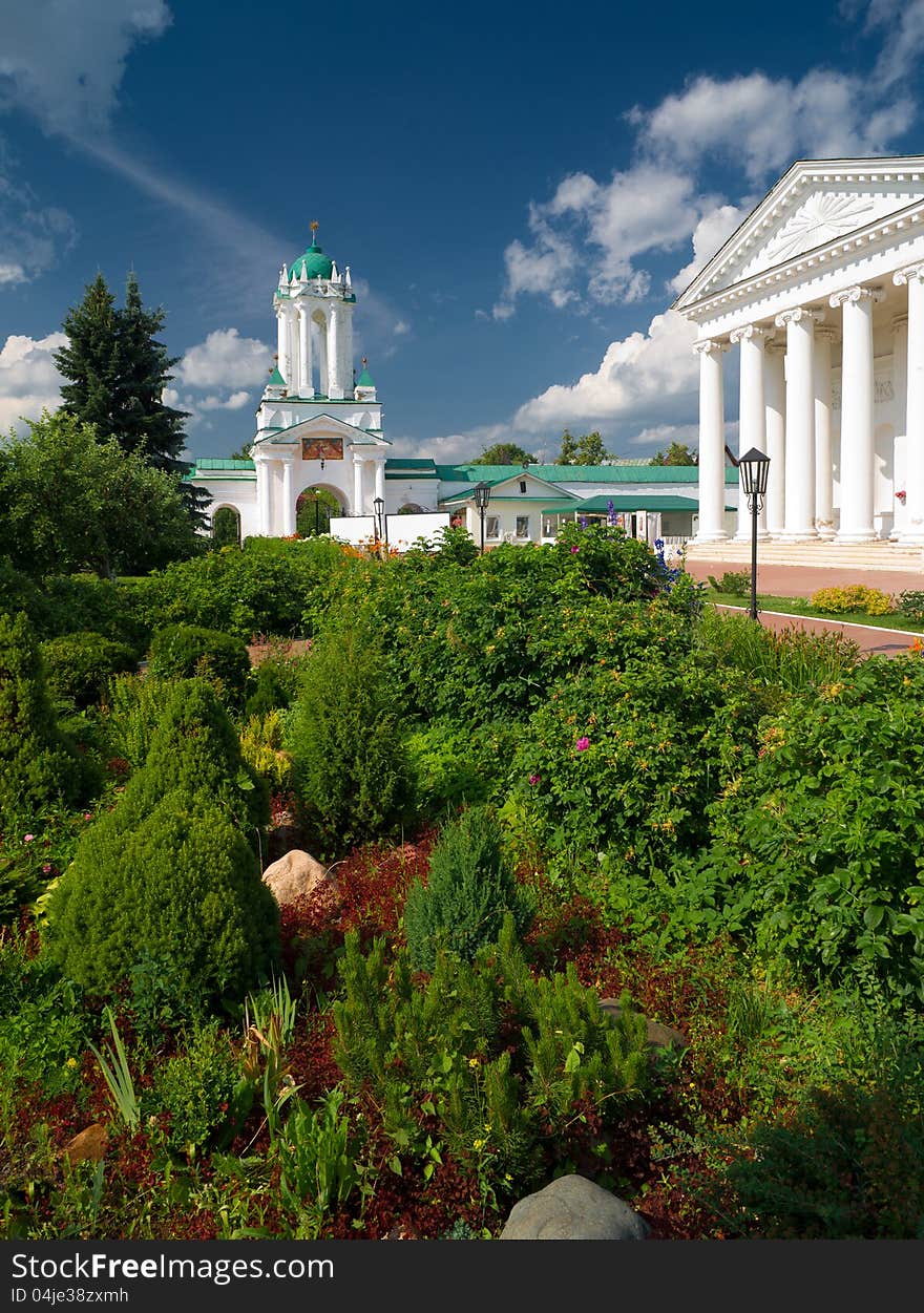 Inside Spaso-Yakovlevsky Monastery In Rostov