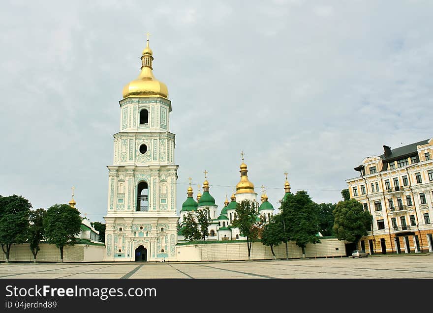 Cathedral Church of the Kiev Metropolia is one of the most famous sanctuaries of Russia from the XI century. Cathedral Church of the Kiev Metropolia is one of the most famous sanctuaries of Russia from the XI century