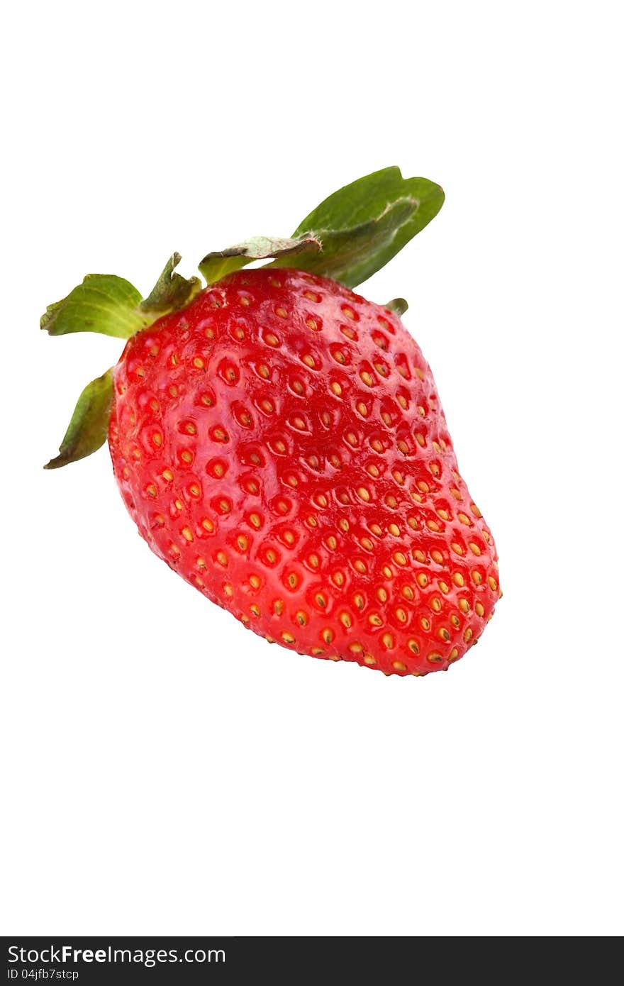 Strawberry isolated on white background