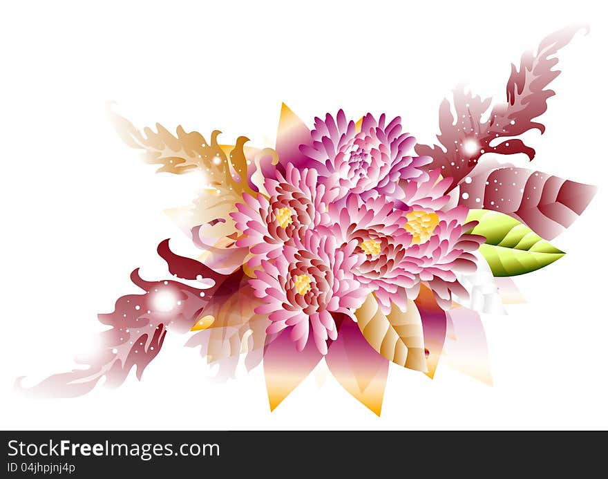 Floral composition for your design. Floral . Floral composition for your design. Floral