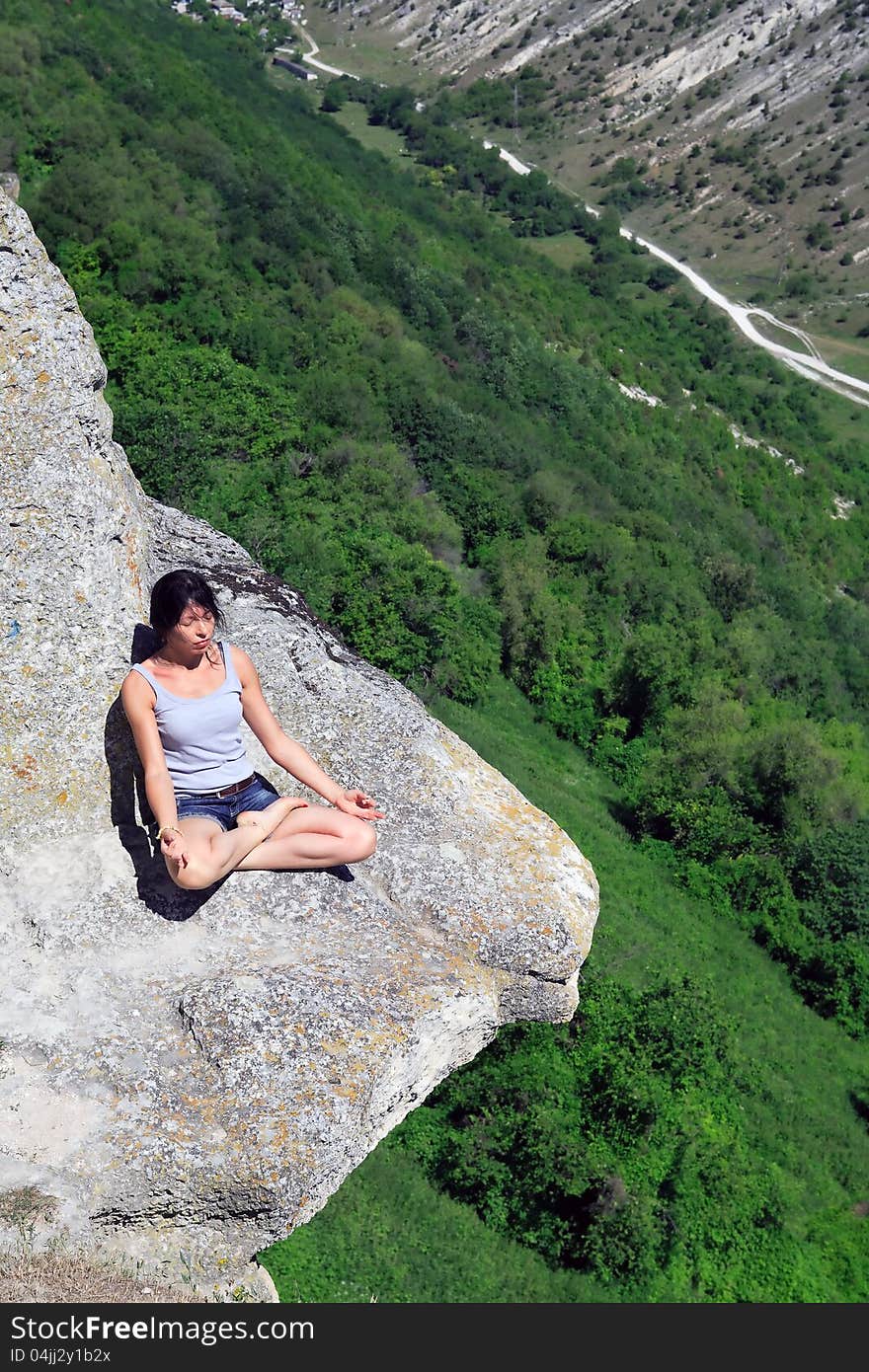 Yoga On The Rock