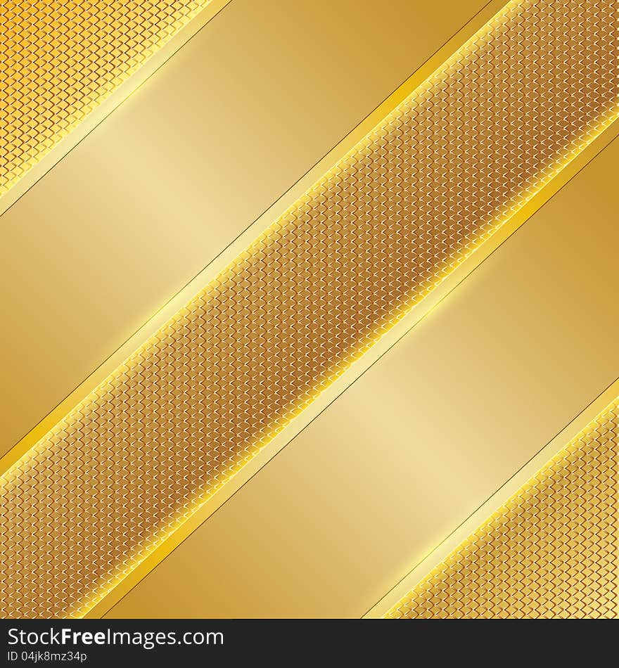 Abstract business golden grid background. Abstract business golden grid background