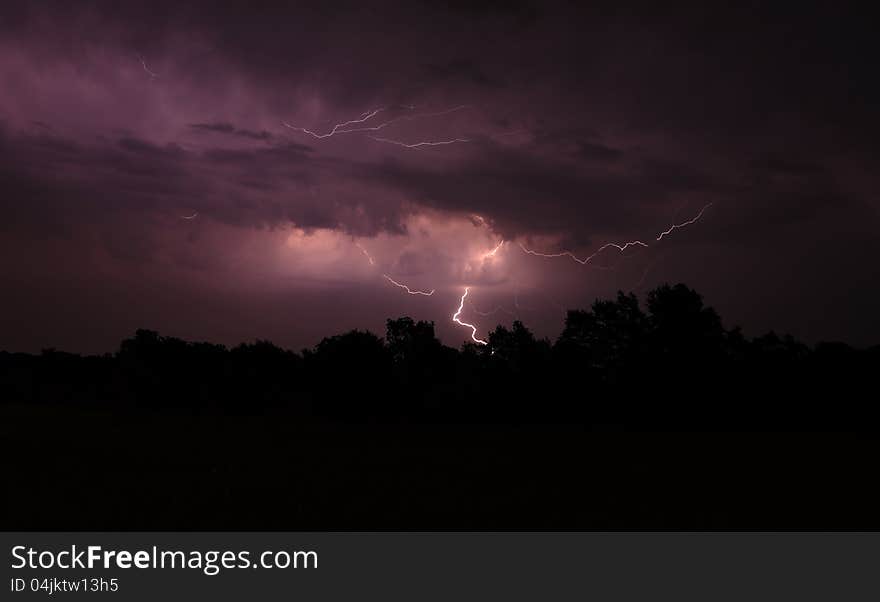 Lightning in July