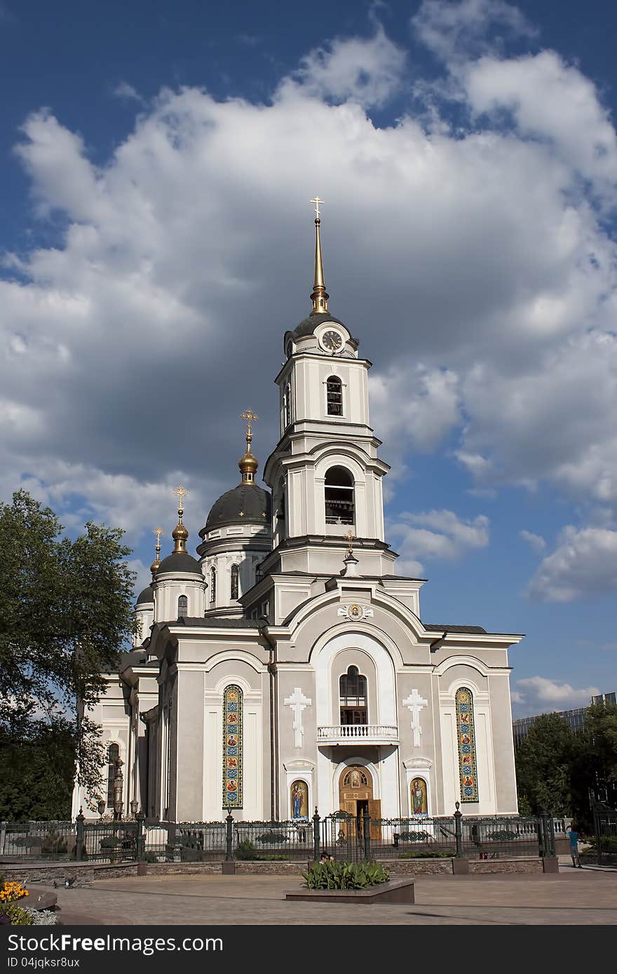 Holy Transfiguration Cathedral - Cathedral of the Orthodox church of the Transfiguration, the main temple of the Donetsk Diocese of the Ukrainian Orthodox Church