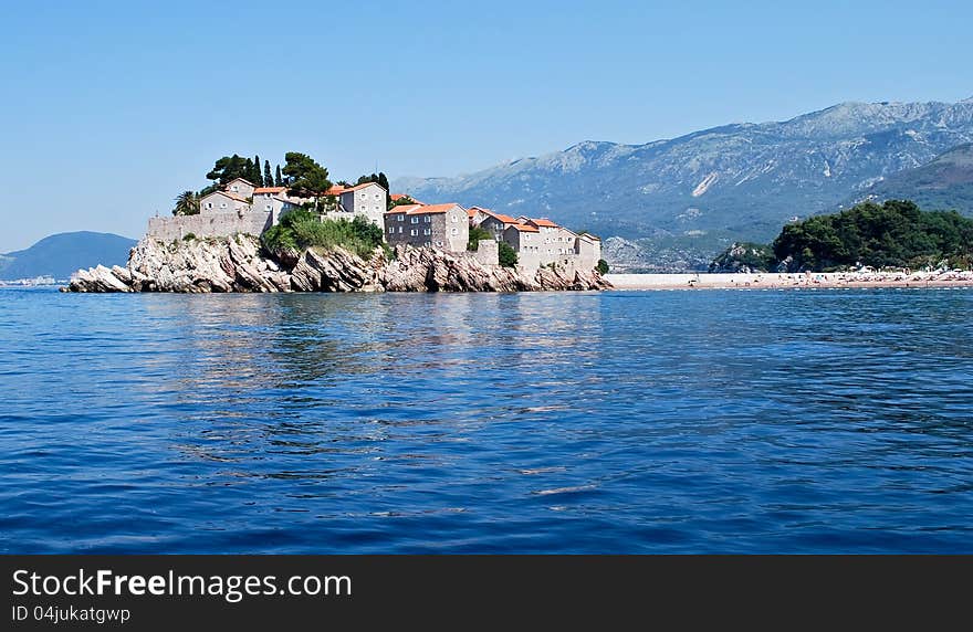 Sveti Stefan island