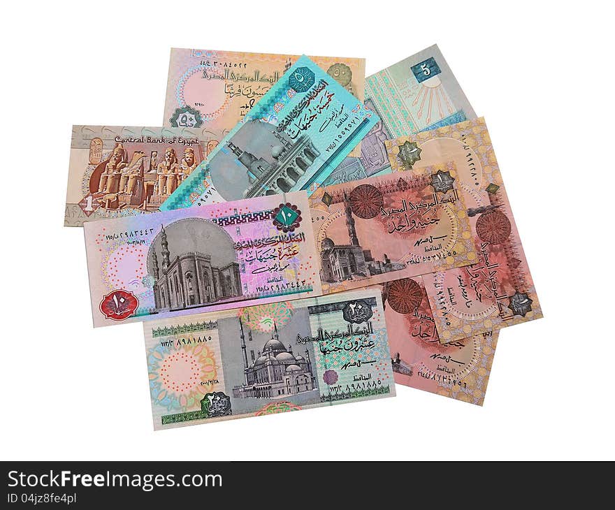 Egyptian Banknotes.