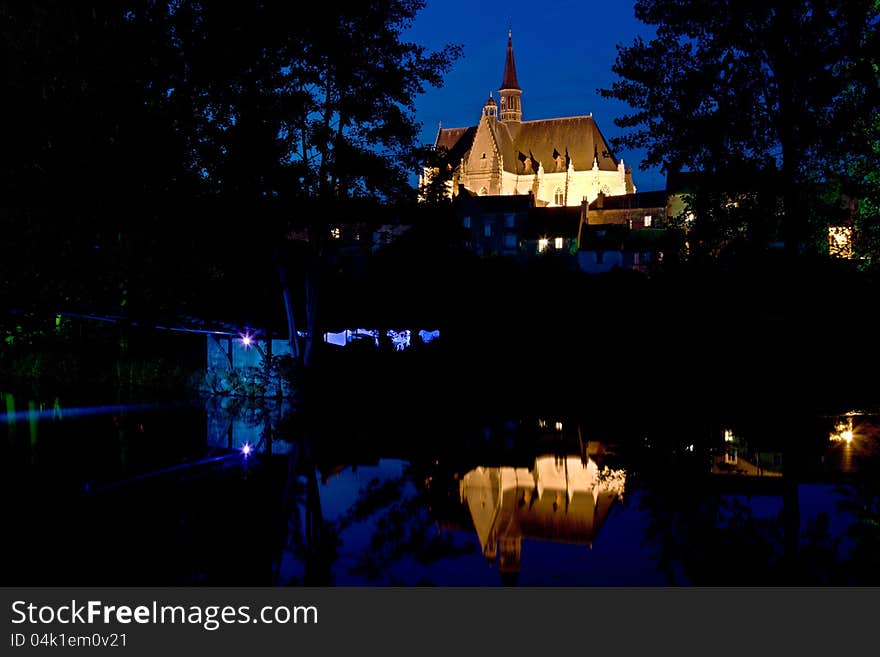 Nightshot Of Church