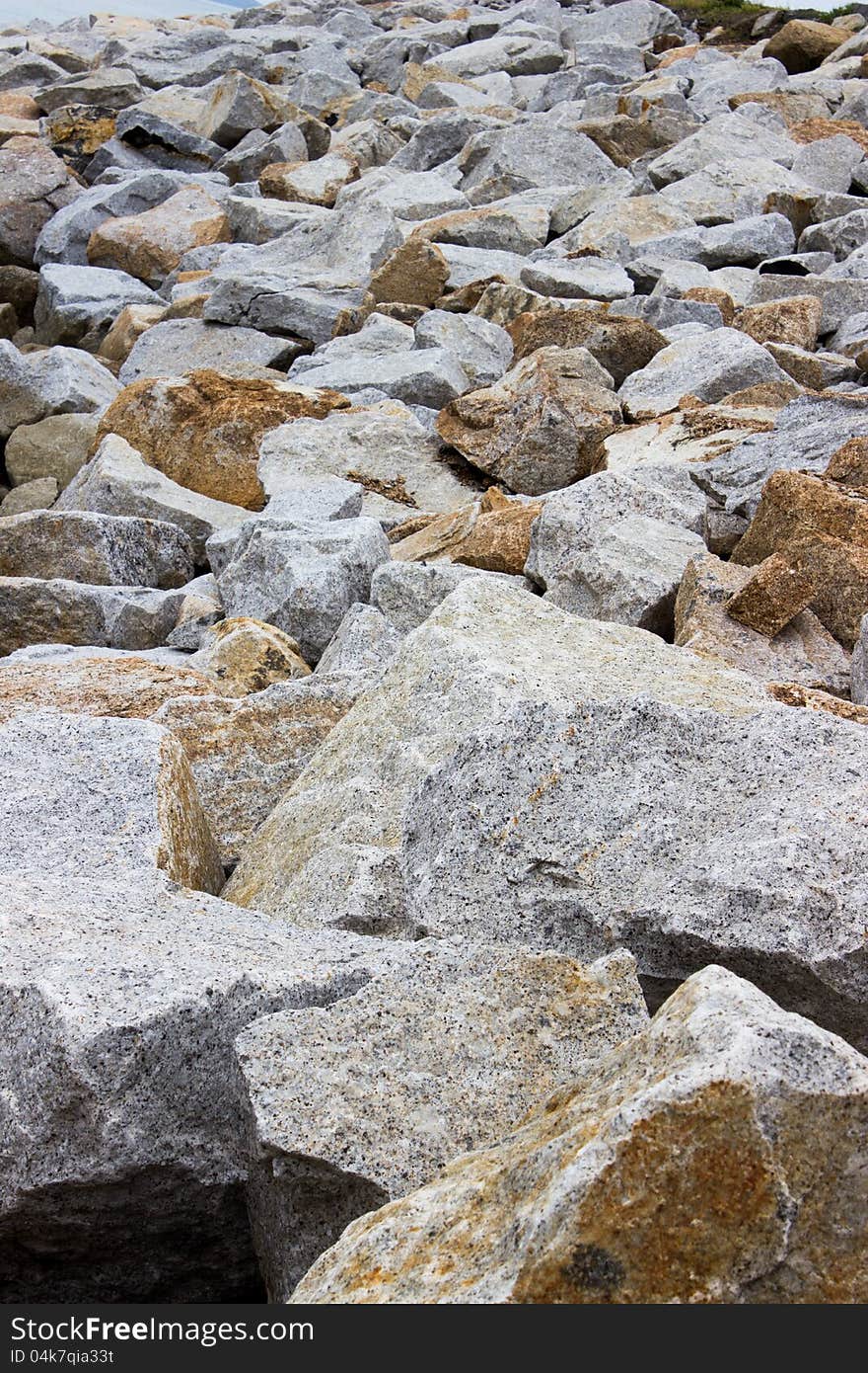 Stone abstract background  rocky rough stone