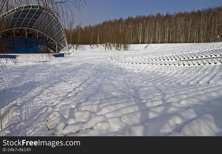 Summer theater in the winter.