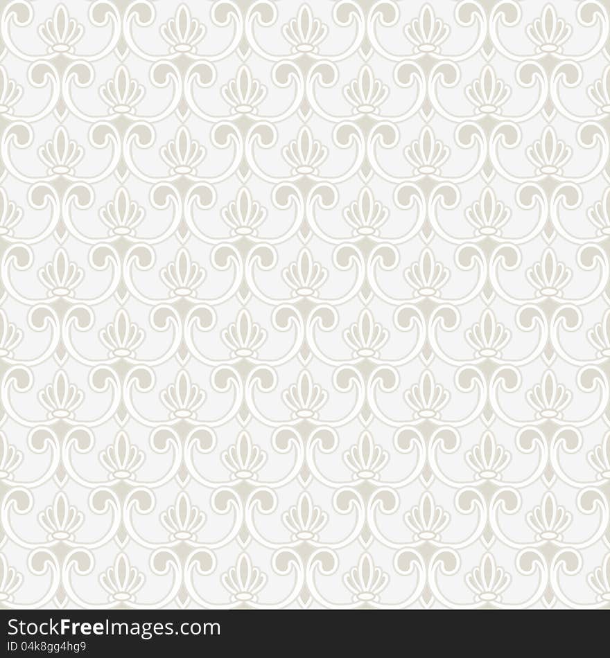 Seamless wallpaper in vintage style. EPS 8 vector illustration. Seamless wallpaper in vintage style. EPS 8 vector illustration.