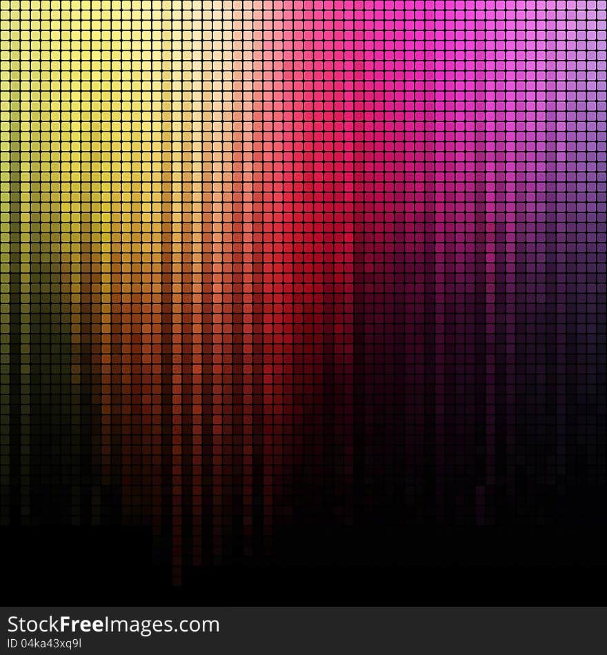 Spectrum background in vector.