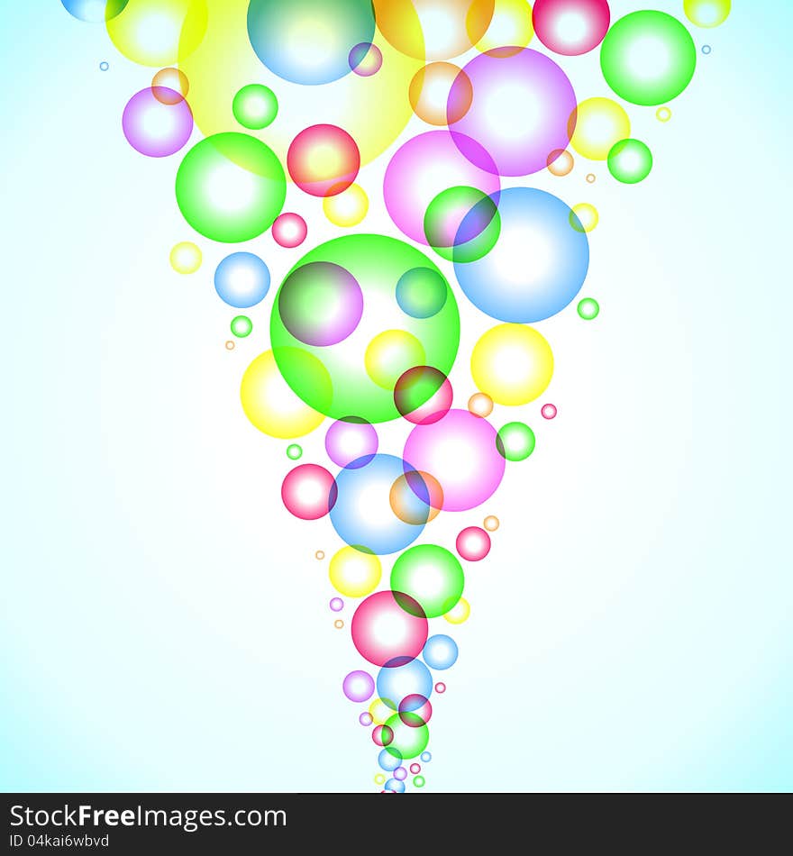 Abstract colorful background. Vector.