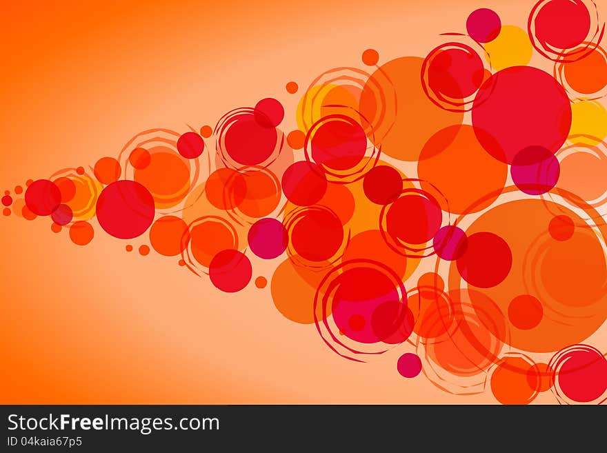 Abstract colorful background. Vector.