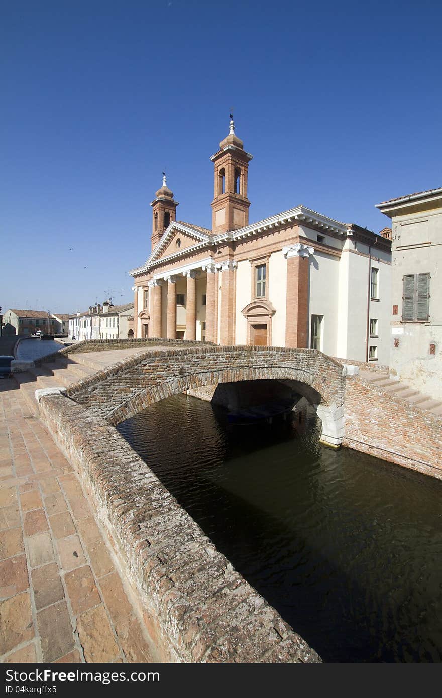 Hospital of St. Camillo. Comacchio - italy