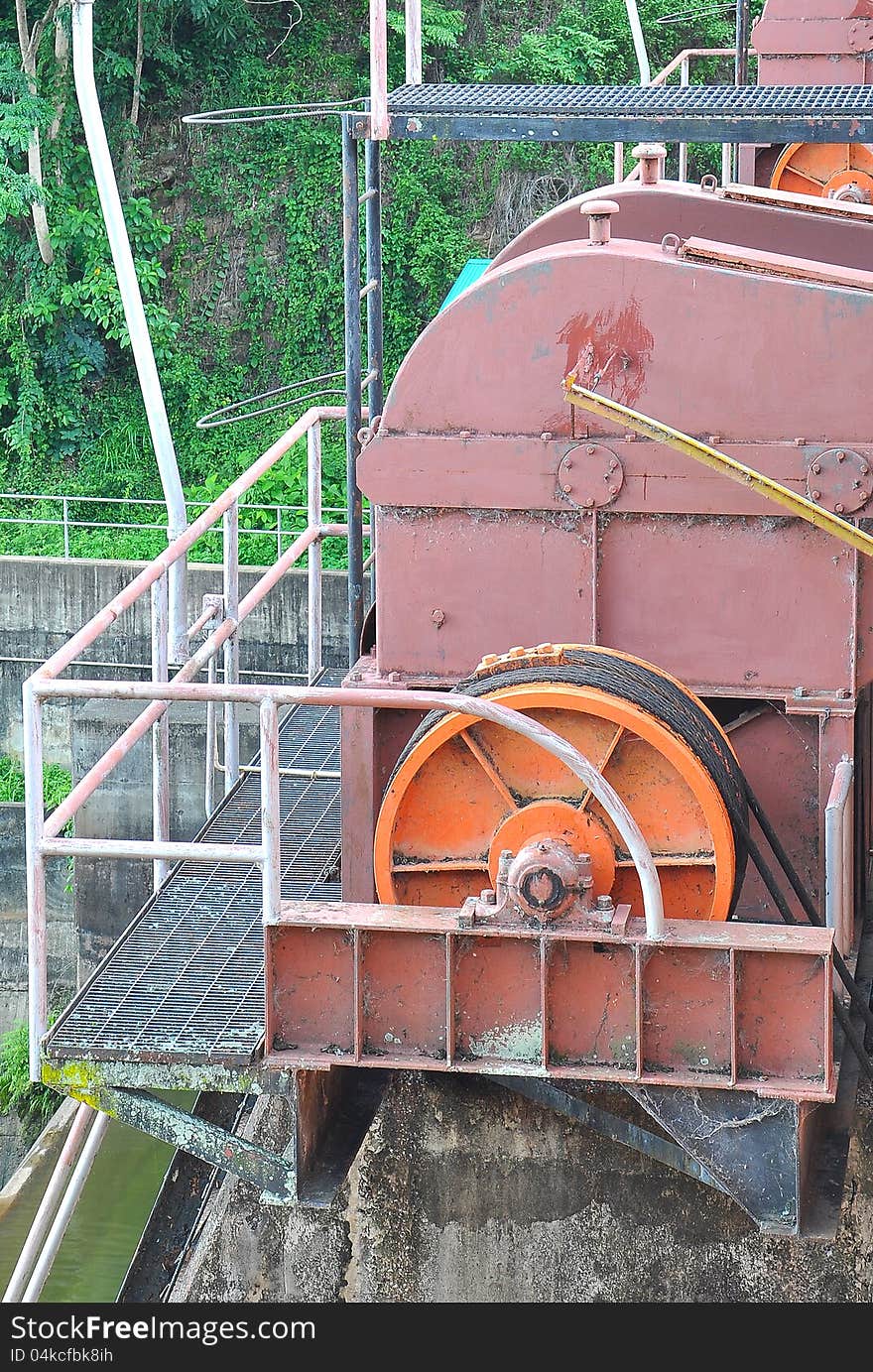 Motor of dam